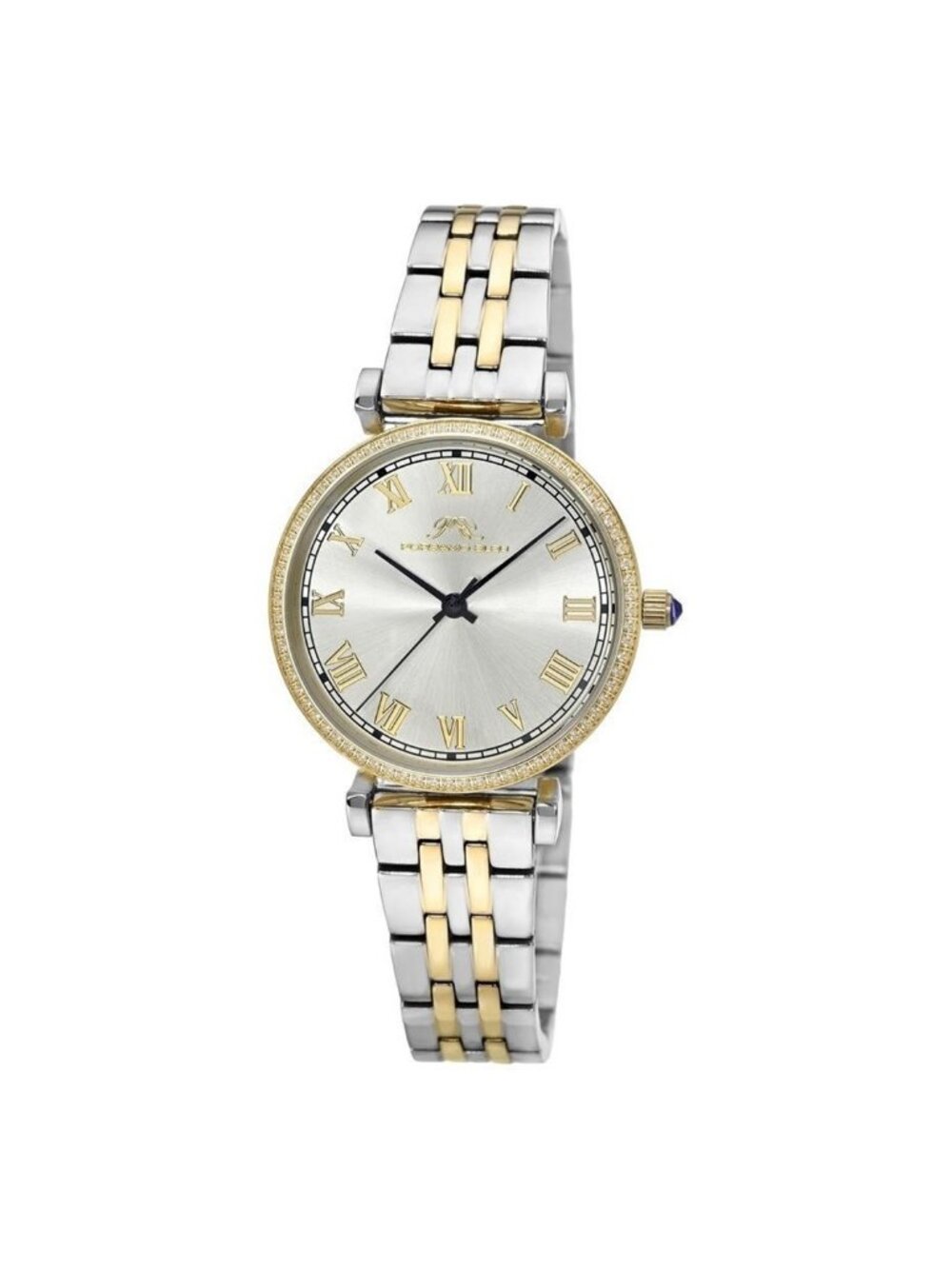 NWT Porsamo Bleu Emma Silver-tone Dial Ladies Watch